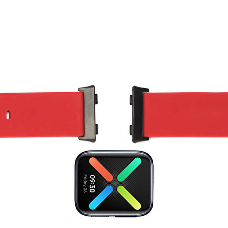 Oppo Watch 46mm 22mm Metal Kordon Dönüştürücü Apartı