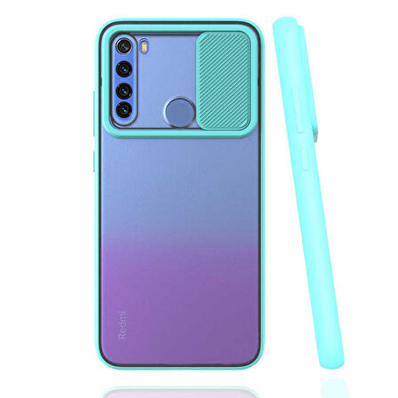 Xiaomi Redmi Note 8 Kılıf Kamera Kapatmalı Lensi Case