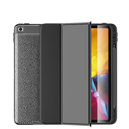 Apple iPad 9. Nesil 10.2" Kılıf Klons Kalem Bölmeli Case A2602 A2603 A2604 A2605