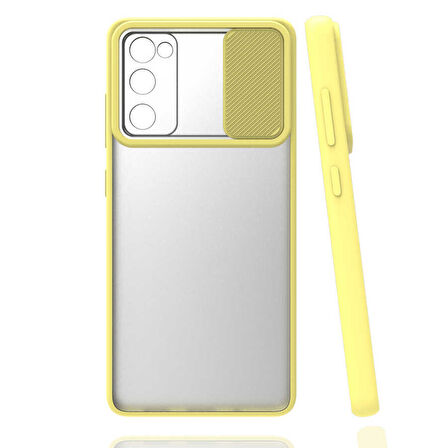 Samsung Galaxy S20 FE Kılıf Kamera Kapatmalı Lensi Case