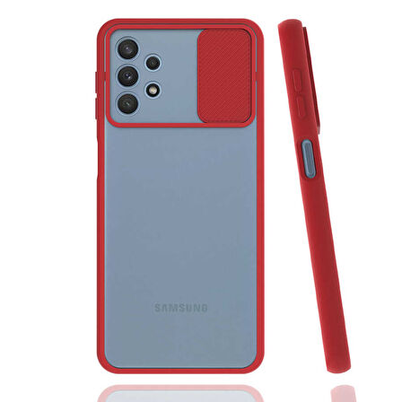 Samsung Galaxy A32 4G Kılıf Kamera Kapatmalı Lensi Case