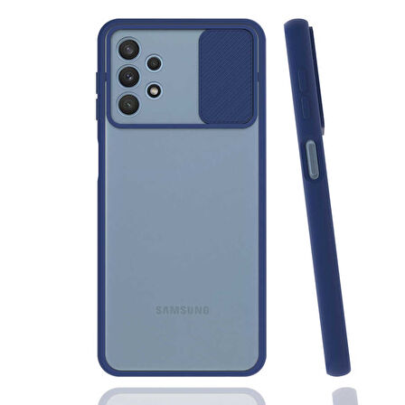 Samsung Galaxy A32 4G Kılıf Kamera Kapatmalı Lensi Case