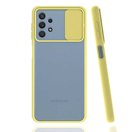 Samsung Galaxy A32 4G Kılıf Kamera Kapatmalı Lensi Case