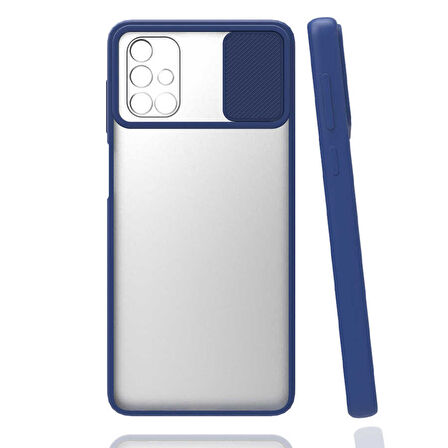 Samsung Galaxy A51 Kılıf Kamera Kapatmalı Lensi Case