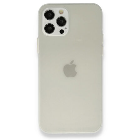 Apple iPhone 12 Pro Kılıf 0.3mm Ultra İnce Hayalet Yumuşak Kapak