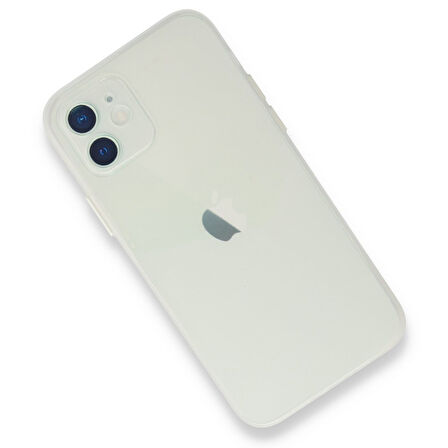 Apple iPhone 12 Kılıf 0.3mm Ultra İnce Hayalet Yumuşak Kapak