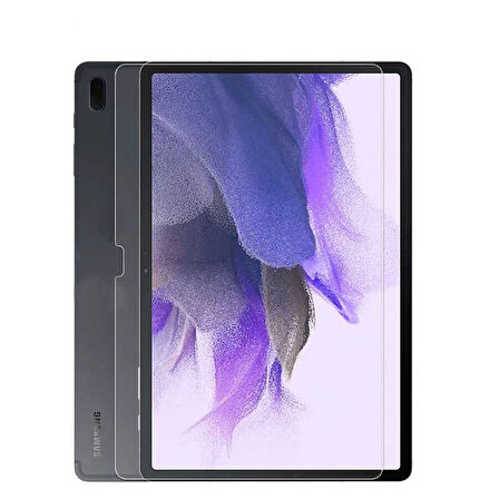 Samsung Galaxy Tab S7 FE LTE T730 T735 T737 Tablet Temperli Cam Ekran Koruyucu