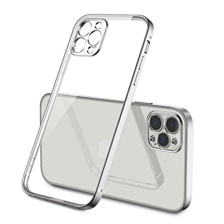 Apple iPhone 12 Pro Kılıf Elektroplatin Kaplama Kapak