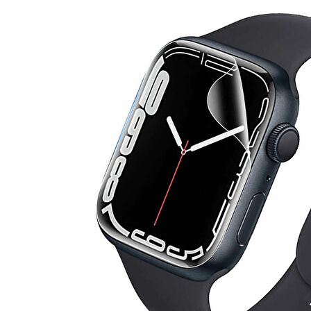Apple Watch 7 8 41mm Full Ekran Nano Saat Koruyucu Narr TPU