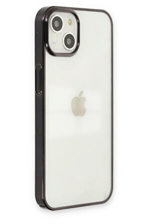 Apple iPhone 13 Kılıf Sararmaz Şeffaf Sert Fit Kapak