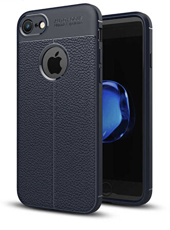 Apple iPhone 6 Plus 6S Plus Kılıf Deri Tarzı Niss Silikon Case