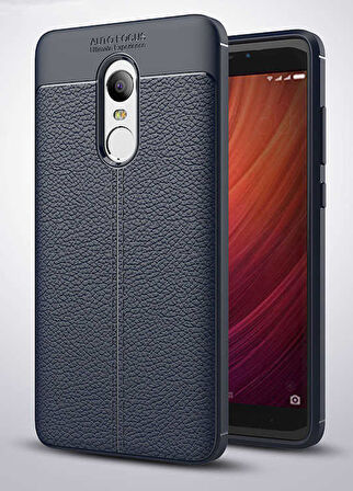 Xiaomi Redmi Note 4x Kılıf Deri Tarzı Niss Silikon Case