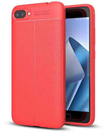 Asus Zenfone 4 Max ZC554KL Kılıf Deri Tarzı Niss Silikon Case