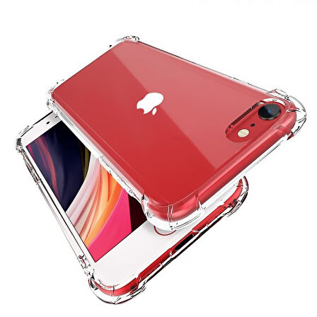 Apple iPhone 8 Plus Kılıf Şeffaf Nitro Anti Shock Kapak