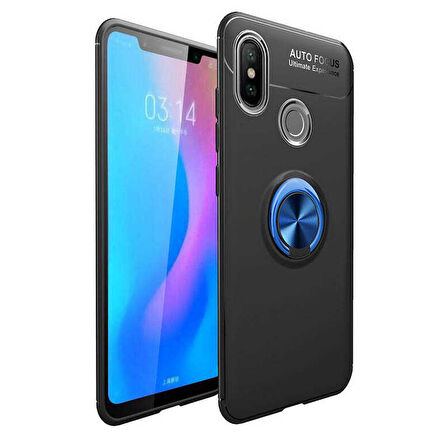 Xiaomi Mi 6X Kılıf Yüzüklü Magnetli Ravel Case