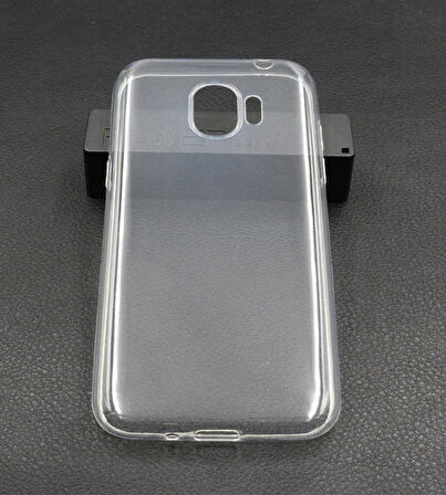 Samsung Galaxy J2 Pro 2018 Kılıf Şeffaf Silikon Hibrit Case