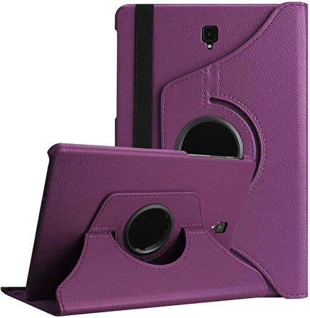 Samsung Galaxy Tab A 10.5 T590 T595 T597 Kılıf 360 Dönebilen Standlı Case