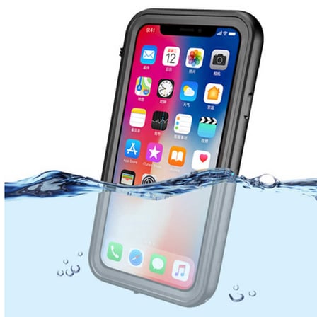 Apple iPhone X XS Kılıf Toz Kir Su Geçirmez Kapak