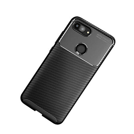 Xiaomi Mi 8 Lite Kılıf Karbon Silikon Case