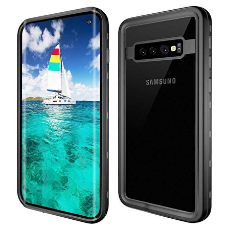 Samsung Galaxy S10 Plus Kılıf Toz Kir Su Geçirmez Kapak
