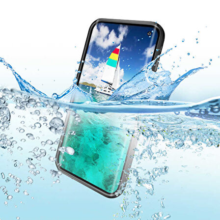 Samsung Galaxy S10 Plus Kılıf Toz Kir Su Geçirmez Kapak