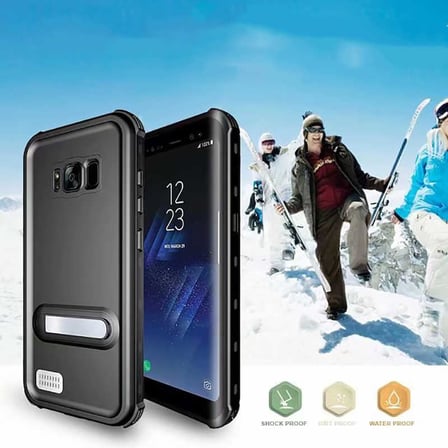 Samsung Galaxy S8 Plus Kılıf Toz Kir Su Geçirmez Kapak