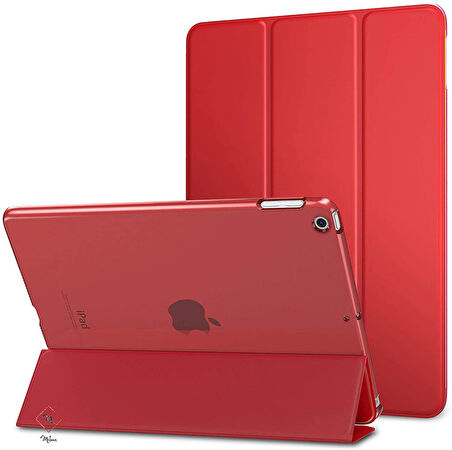 Apple iPad 7. Nesil 10.2 Kılıf PU Deri Smart Standlı Case A2197 A2200 A2198