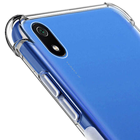 Xiaomi Redmi 7A Kılıf Şeffaf Nitro Anti Shock Kapak