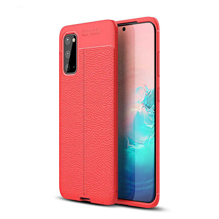 Samsung Galaxy S20 Kılıf Deri Tarzı Niss Silikon Case