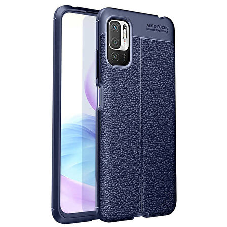 Xiaomi Poco M3 Pro Kılıf Deri Tarzı Niss Silikon Case
