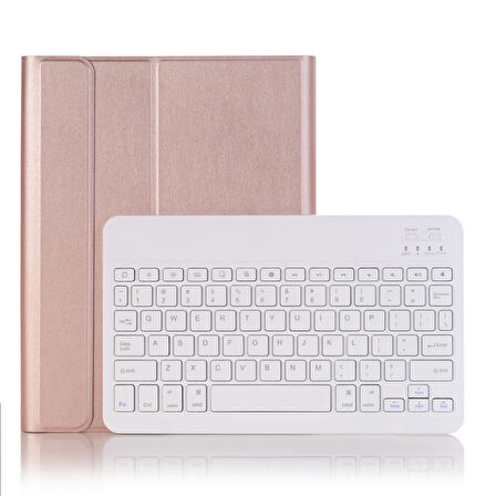Apple iPad Pro 11 1.Nesil Kablosuz Klavyeli Kılıf Mobax A1980 A2013 A1934 A1979