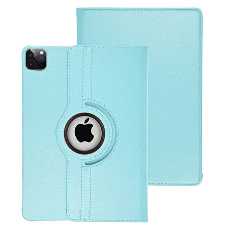 Apple iPad Pro 11 3. Nesil 2021 Kılıf 360 Dönebilen Standlı Case A2377 A2459 A2301 A2460