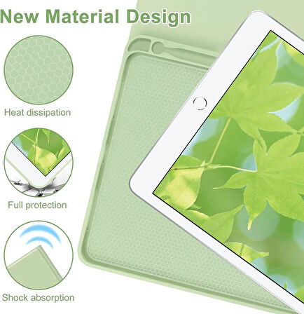 Apple iPad 9. Nesil 10.2" 2021 Kılıf Kablosuz Klavyeli Kılıf Mobax A2602 A2603 A2604 A2605