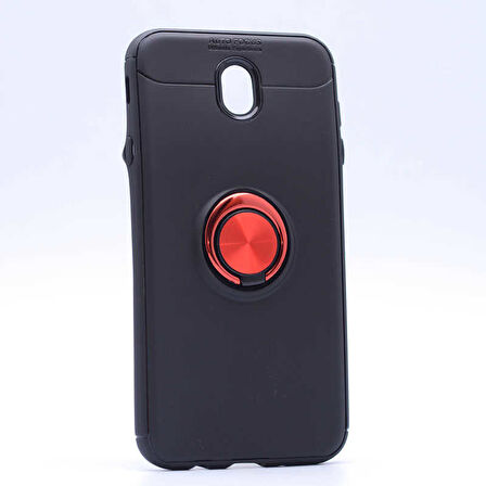 Samsung Galaxy J730 Pro Kılıf Yüzüklü Magnetli Ravel Case
