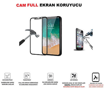 Apple iPhone 13 Temperli Cam Full Ekran Koruyucu