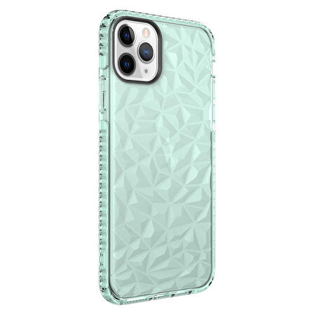 Apple iPhone 11 Pro Kılıf Bumper Şeffaf Buzlu Kapak