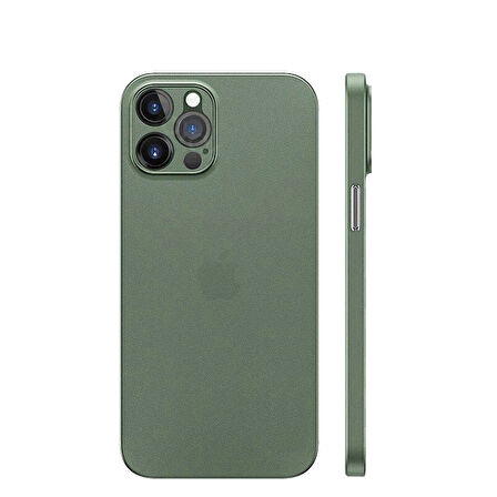 Apple iPhone 12 Pro Kılıf Ultra İnce Hayalet Sert Kapak