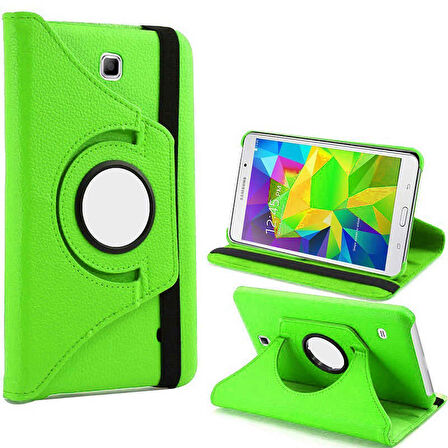 Samsung Galaxy Tab 4 7.0 T230 T231 T235 Kılıf 360 Dönebilen Standlı Case