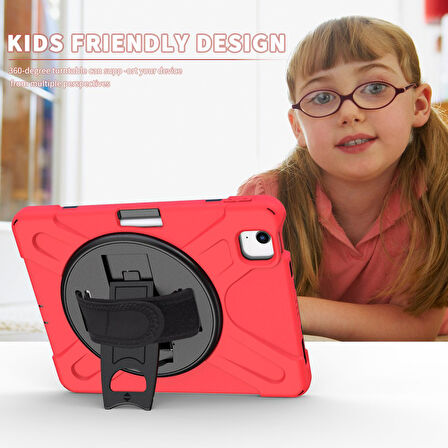 Apple iPad Pro 11 3. Nesil Kılıf Defender Askılı Zırhlı Tank Case A2377 A2459 A2301 A2460