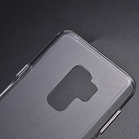 Samsung Galaxy S9 Plus Kılıf Şeffaf Sararmaz Gard Silikon