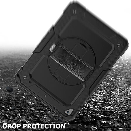 Apple iPad Pro 9.7 Kılıf Defender Askılı Pars Case A1673 A1674 A1675