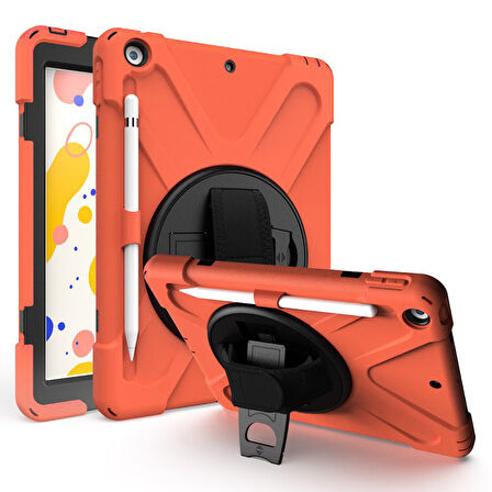 Apple iPad Pro 11 1. Nesil Kılıf Defender Askılı Zırhlı Tank Case A1980 A2013 A1934 A1979