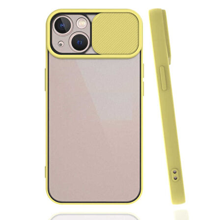 Apple iPhone 13 Mini Kılıf Kamera Kapatmalı Lensi Case