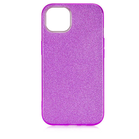 Apple iPhone 13 Mini Kılıf Simli Parlak Shining Kapak
