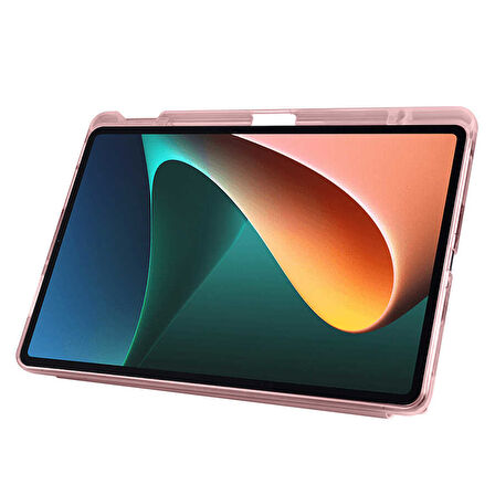 Xiaomi Mi Pad 5 / 5 Pro Kılıf Kalem Bölmeli Trifolding Case