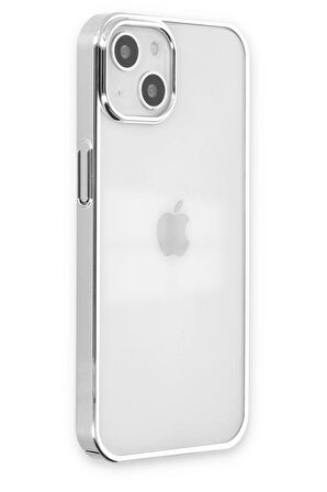 Apple iPhone 13 Kılıf Sararmaz Şeffaf Sert Fit Kapak