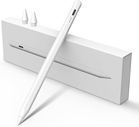 Mıknatıslı Stylus Kapasitif Dokunmatik Kalem Tüm Cihazlar Telefon ile Uyumlu Çizim Tasarım Tablet Kalemi