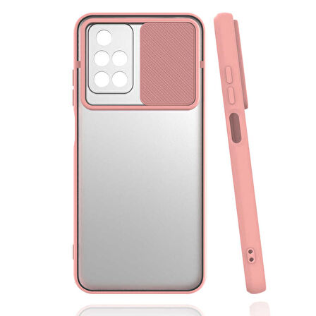 Xiaomi Redmi 10 Kılıf Kamera Kapatmalı Lensi Case
