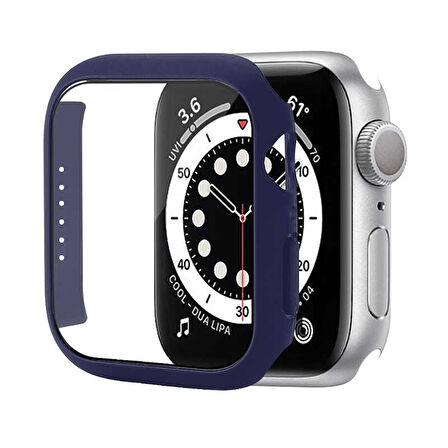 Apple Watch 7 8 41mm Full Kasa Korumalı Ekran Koruyucu