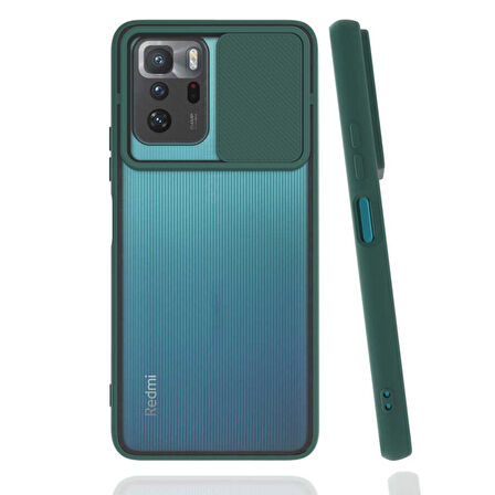 Xiaomi Poco X3 GT Kılıf Kamera Kapatmalı Lensi Case